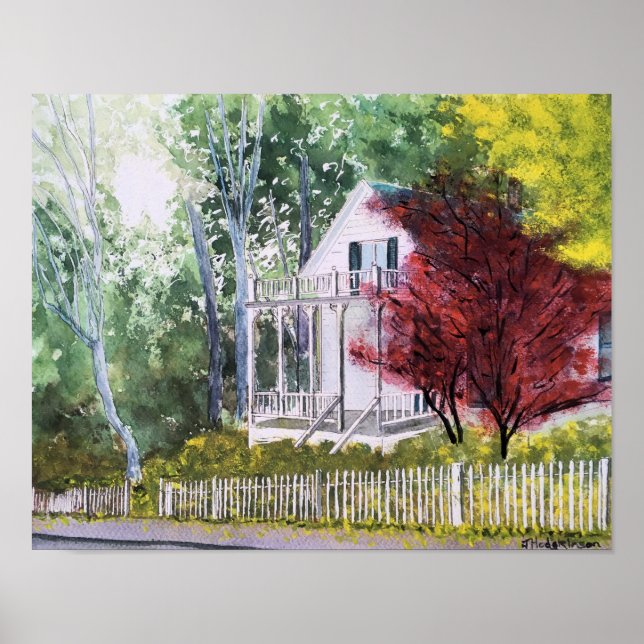 FALL IN NEVADA CITY POSTER (Framsidan)