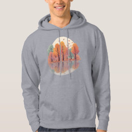Fall inspirerad Hoody | Reflektioner från hösten Hoodie