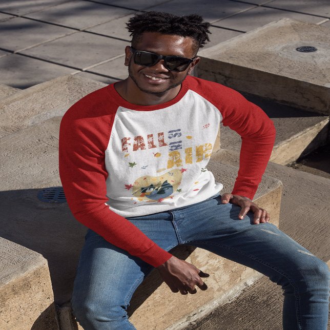 Fall Is in the Air Raccoon Autumn T Shirt (Fall Is in the Air Raccoon Autumn T-Shirt)