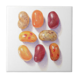 FALL JELLY BEANS 4,25x4,25 Keramisk Kakelplatta