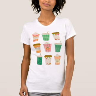 Fall Kaffe koppar | Pumpkin Spice Latte hösten T Shirt