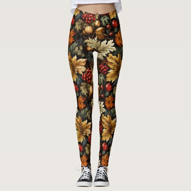 Fall-känsla Leggings (Framsida)