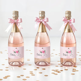 Fall Kärlek Rosa Pumpkin Rustic Möhippa