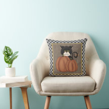 Fall Kattunge kudde