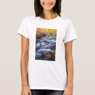 Fall längs Lundy Bäck, Kalifornien T-shirt