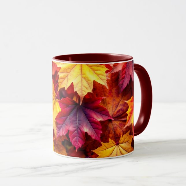 "Fall Leaves" Mugg (Framsida höger)