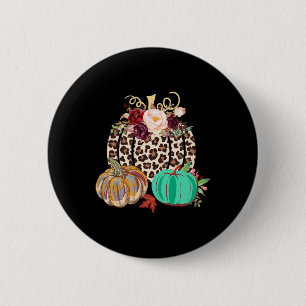 Fall Leopard Cheetah Pumpkin Rustic Halloween Than Knapp