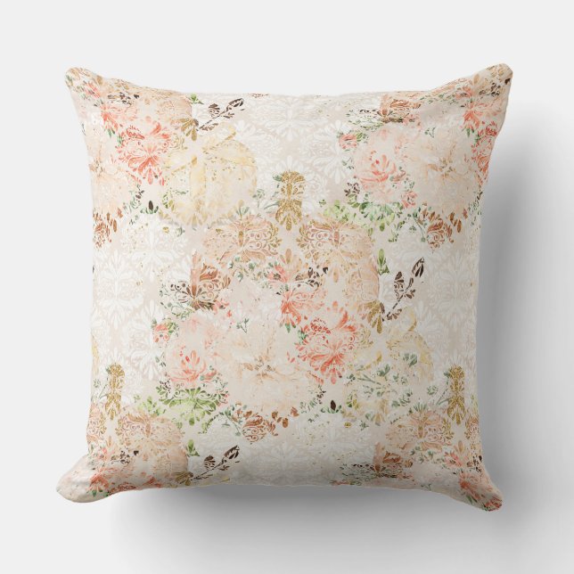 Fall Leopard Designer Pillow Kudde (Framsida)