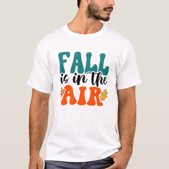 Fall ligger i luft hösten Manar T Shirt (Framsida)