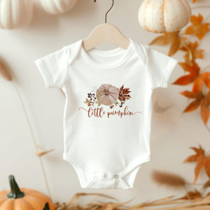 Fall, liten pumpa, baby, kroppsdräkt t shirt