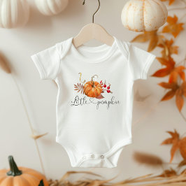 Fall, liten pumpa, baby, kroppsdräkt t shirt