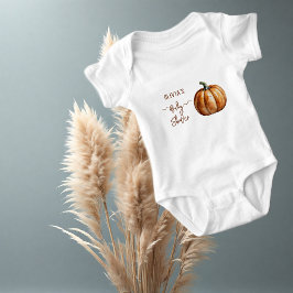 Fall Little Pumpkin Baby Shower T Shirt