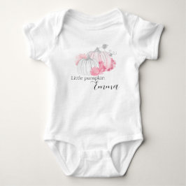 Fall Little Pumpkin Bodysuit Baby Girl T Shirt