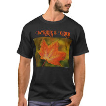 Fall löv: Hayrides & Cider T-shirt