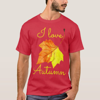 Fall Löv, I Kärlek hösten, hösten Älskare T Shirt