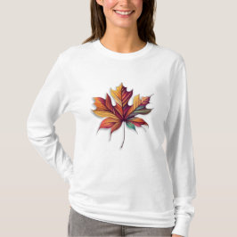Fall löv T-Shirt