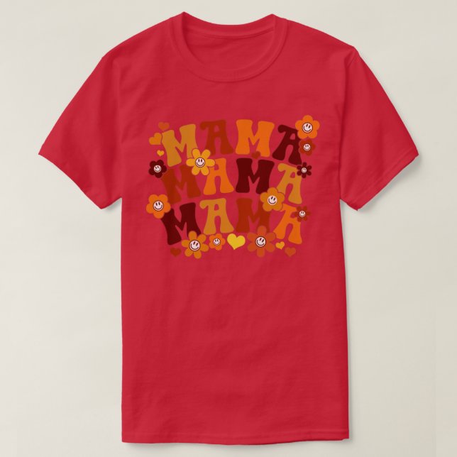 Fall Mamma T Shirt (Design framsida)