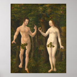 Fall Man - Albrecht Altdorfer Fine Art Poster