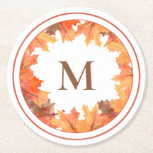 Fall Maple Löv Monogram