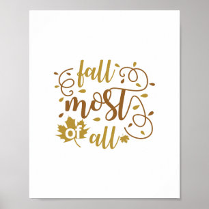 "Fall, mest av allt Poster