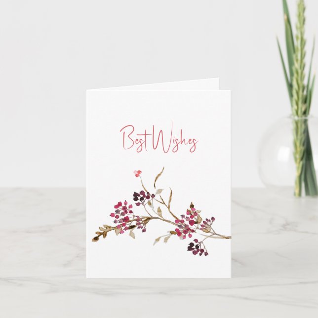 Fall Möhippa Card Tack Kort (Framsida)