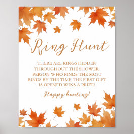 Fall Möhippa Ring Hunt-spel Poster