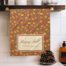 Fall Mönster-familjen Efternamn Brown