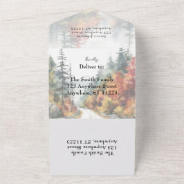 Fall Mountain Bröllop