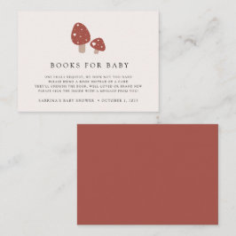 Fall Mushroom Bokar för Baby Tilläggskort