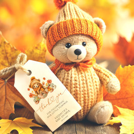 Fall Nalle, Tack Presentetikett