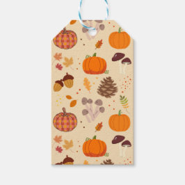 Fall Nature Presentetikett