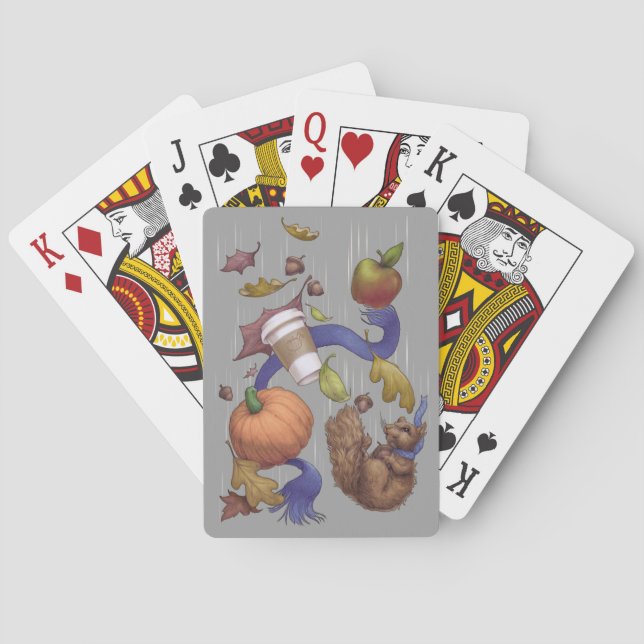 Fall, naturligtvis casinokort (Baksidan)