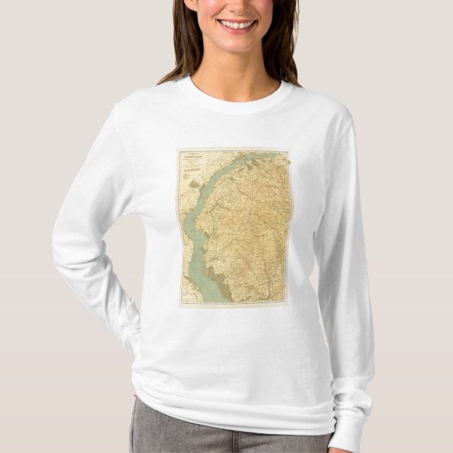 Fäll ned Delaware Tee Shirt (Framsida)
