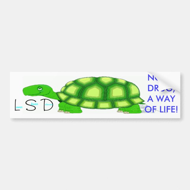 Fäll ned långsammare Delaware Bildekal (Framsidan)