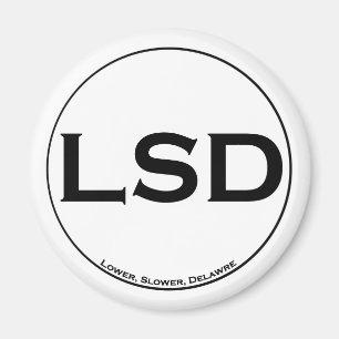 Fäll ned långsammare Delaware magnet