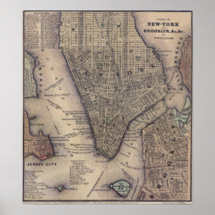 Fäll ned Manhattan Poster