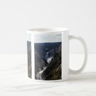 Fäll ned nedgångar, den Yosemite nationalparken Kaffemugg