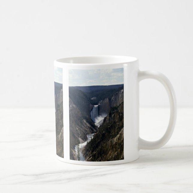 Fäll ned nedgångar, den Yosemite nationalparken Kaffemugg (Höger)