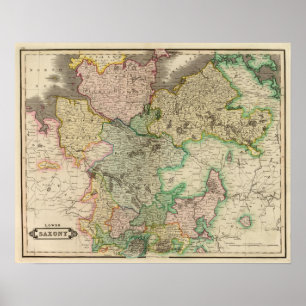 Fäll ned Sachsen Poster