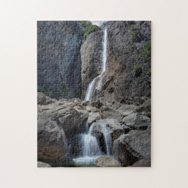 Fäll ned Yosemite Falls Pussel (Vertikal)