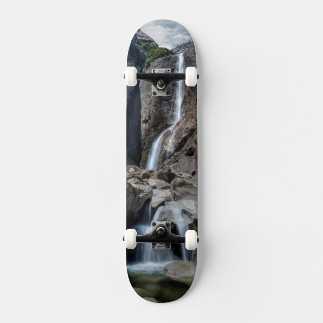Fäll ned Yosemite Falls Skateboard Bräda 21,5 Cm (Framsida)