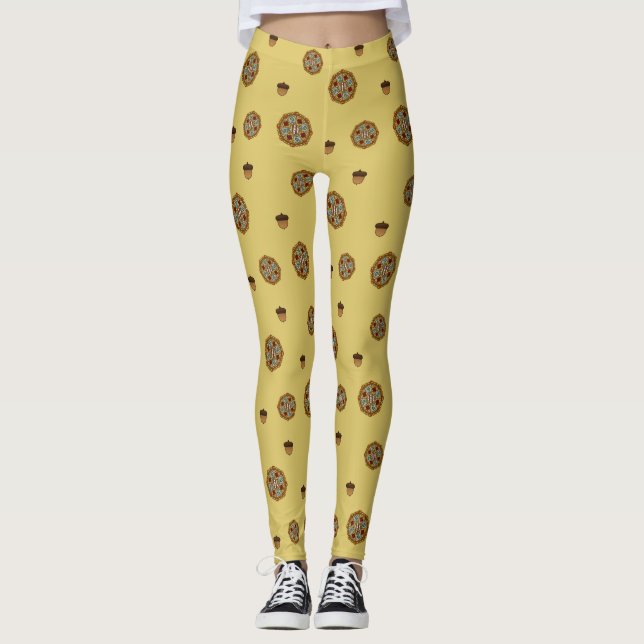 Fall Nouveau Leggings (Framsida)