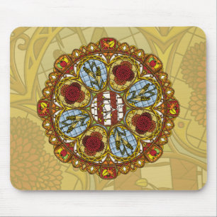 Fall Nouveau Mousepad Musmatta