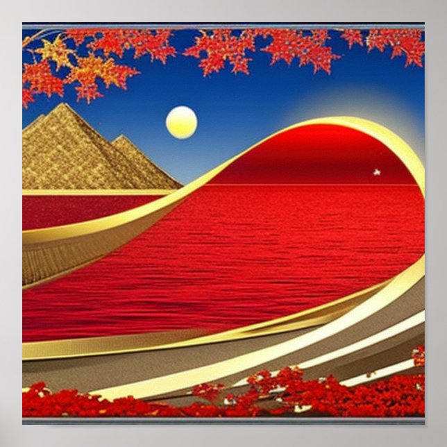 Fall Ocean Poster (Framsidan)