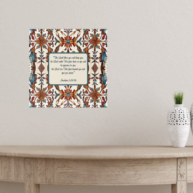 Fall och blå välsignelse poster (Skapare uppladdad)