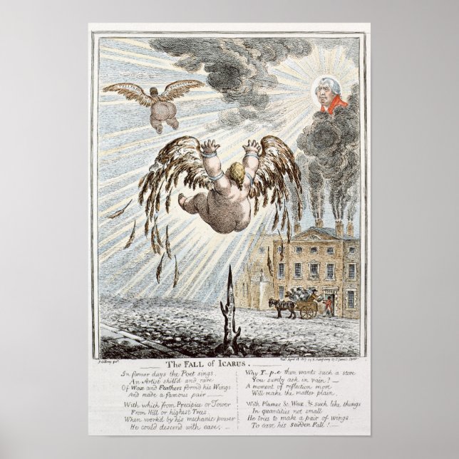 Fall of Icarus, 1807 Poster (Framsidan)