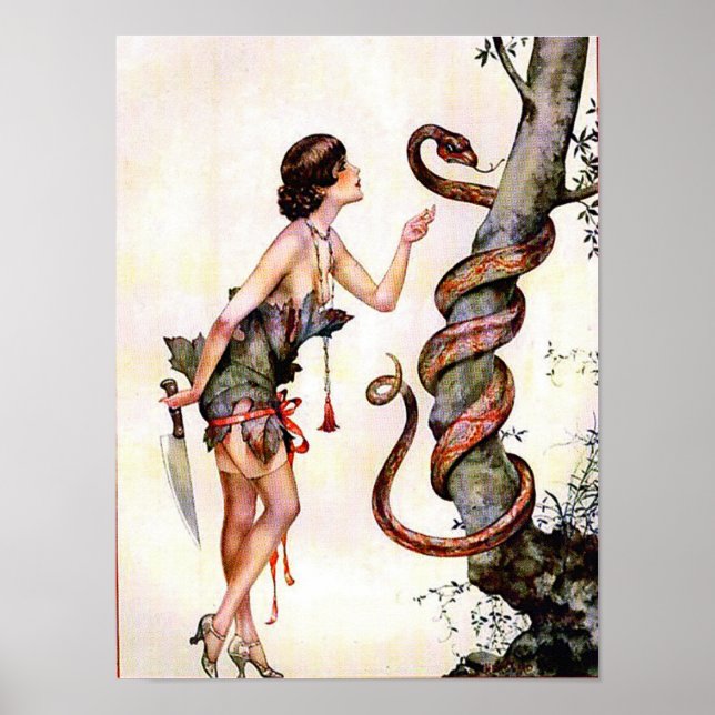 Fall of Man - Satan Poster (Framsidan)