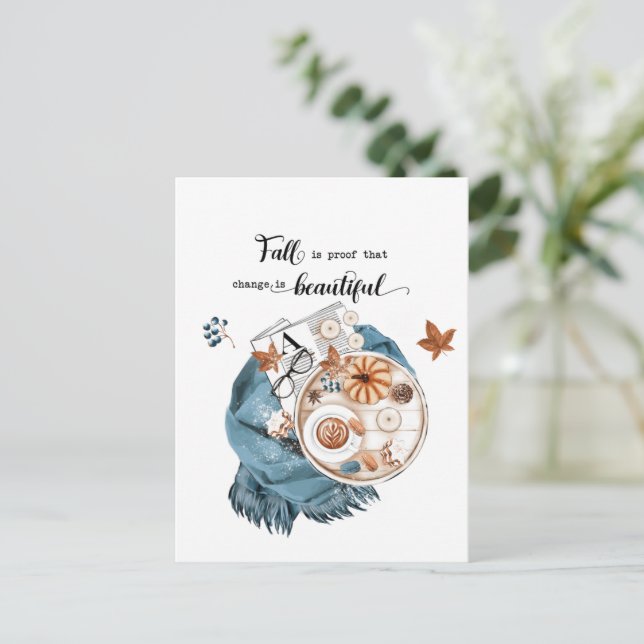 Fall-offert Helg Vykort (Stående Fram)