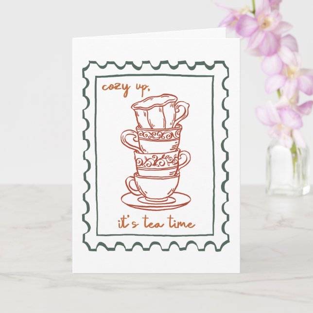 Fall-offert Kort (Orkide)