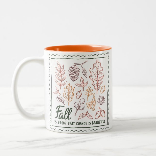 Fall-offert Två-Tonad Mugg (Vänster)